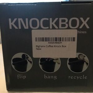 Knock box for espresso machines